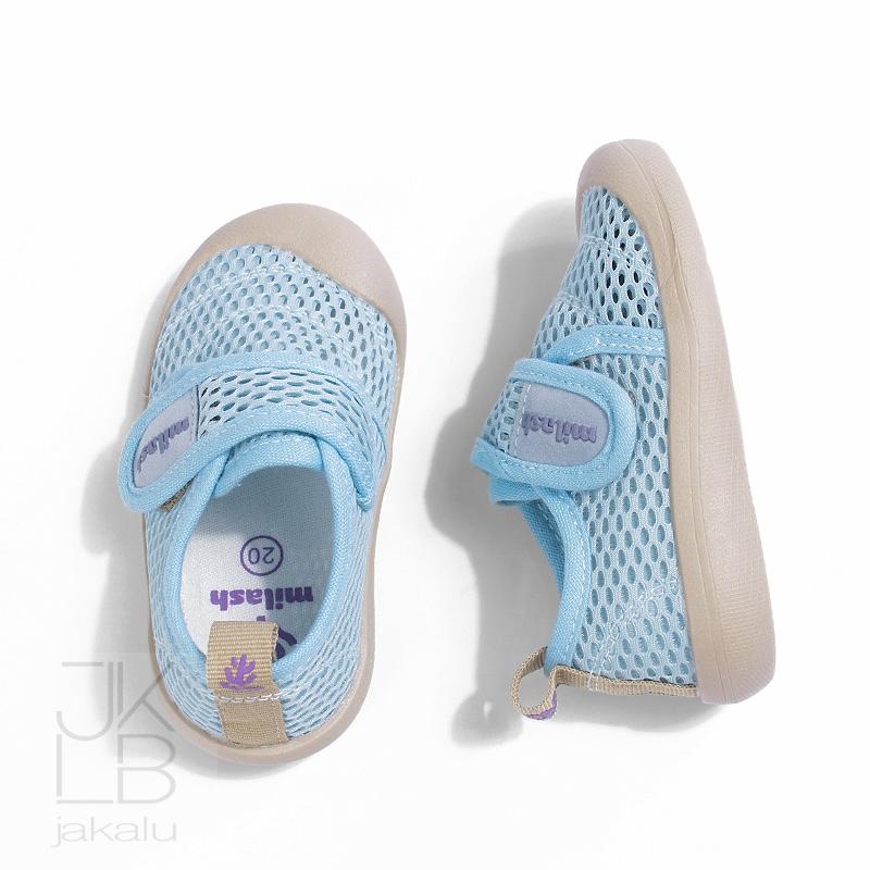 Barefoot Milash tenisky FUN SHOES OBLAK bledomodré